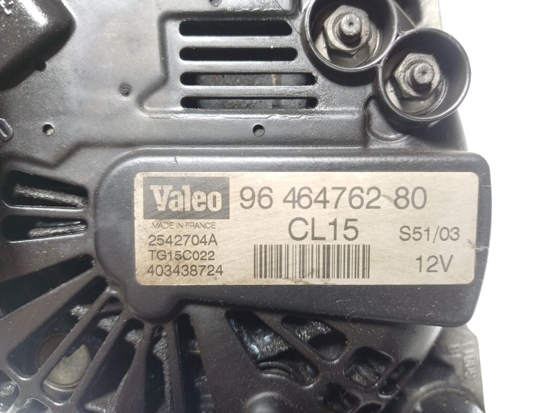 Recambio de alternador para citroën c3 i (fc_, fn_) 1.4 hdi referencia OEM IAM  9646476280 