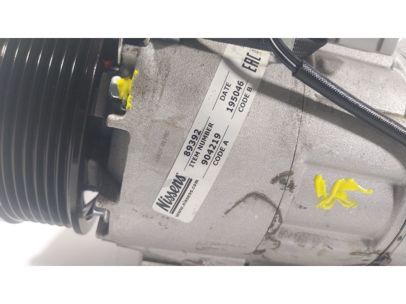 Recambio de compresor aire acondicionado para nissan xtrail 2.0 dci 150 xe referencia OEM IAM  8200890987 