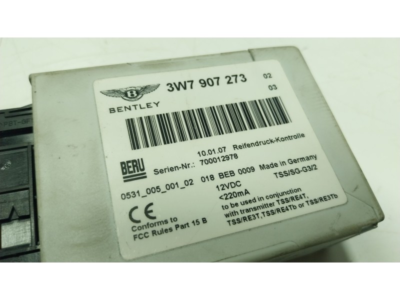 Recambio de modulo electronico para bentley continental flying spur (3w_) 6.0 referencia OEM IAM  3W7907273 
