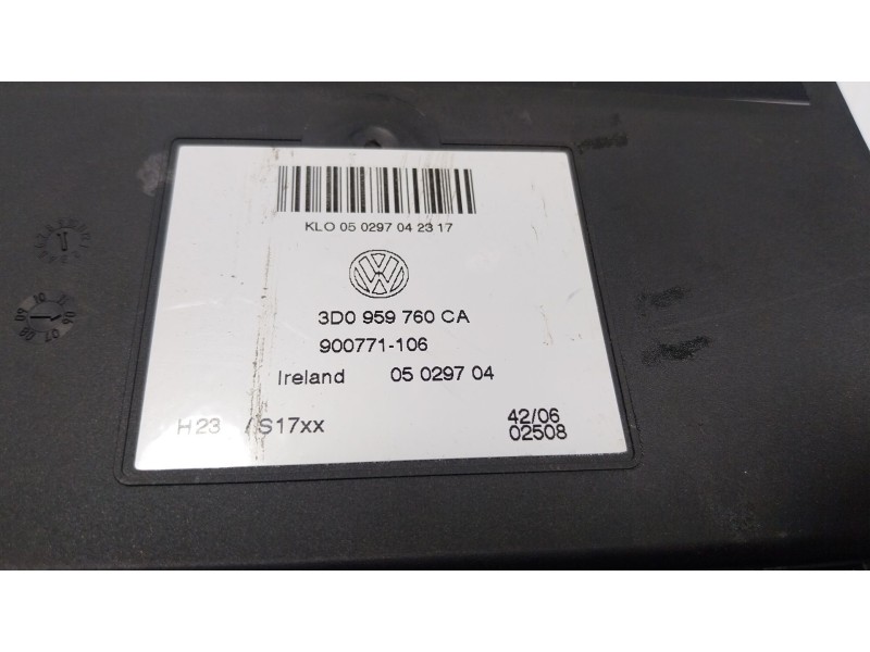 Recambio de modulo electronico para bentley continental flying spur (3w_) 6.0 referencia OEM IAM  3D0959760CA 