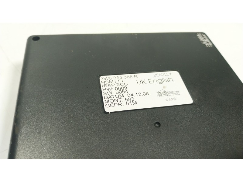 Recambio de modulo electronico para bentley continental flying spur (3w_) 6.0 referencia OEM IAM  3W0035385R 