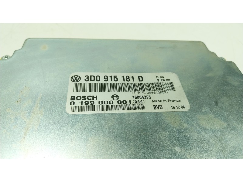 Recambio de modulo electronico para bentley continental flying spur (3w_) 6.0 referencia OEM IAM  3D0915181D 