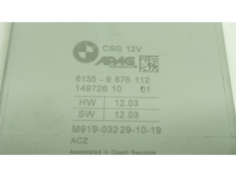 Recambio de modulo electronico para bmw x6 (g06, f96) m referencia OEM IAM  61359876112 