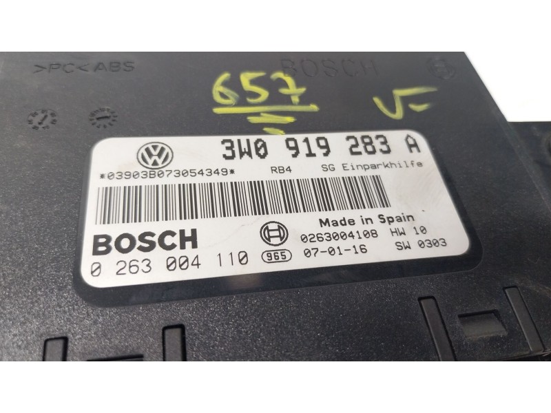 Recambio de modulo electronico para bentley continental flying spur (3w_) 6.0 referencia OEM IAM  3W0919283A 