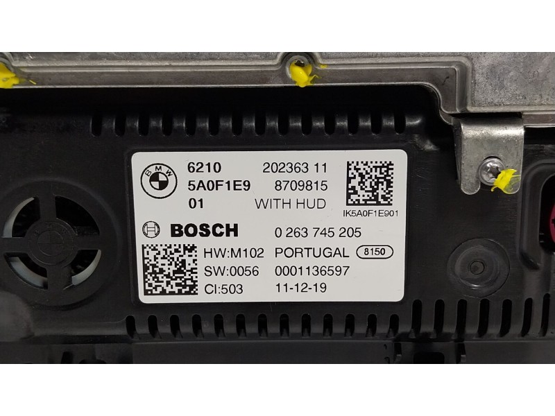 Recambio de cuadro instrumentos para bmw x6 (g06, f96) m referencia OEM IAM  6652943554801 