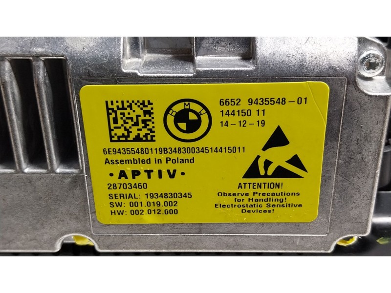 Recambio de cuadro instrumentos para bmw x6 (g06, f96) m referencia OEM IAM  6652943554801 