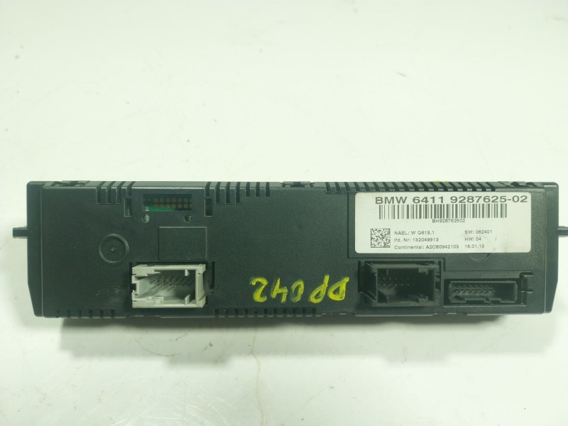 Recambio de mando climatizador para bmw x1 (e84) sdrive 18 d referencia OEM IAM  6411928762502 