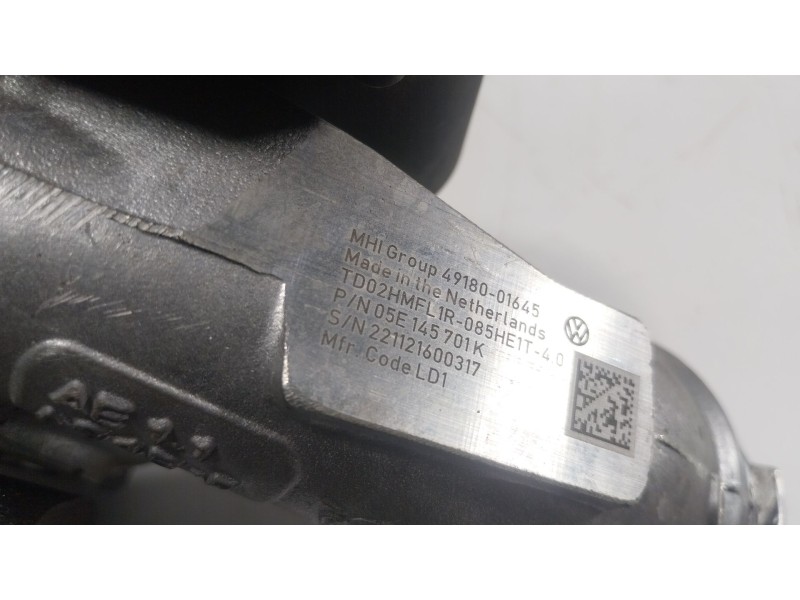 Recambio de turbocompresor para audi a3 sportback (8ya, 8yf) 35 tfsi referencia OEM IAM 05E145701K 05E145701K 