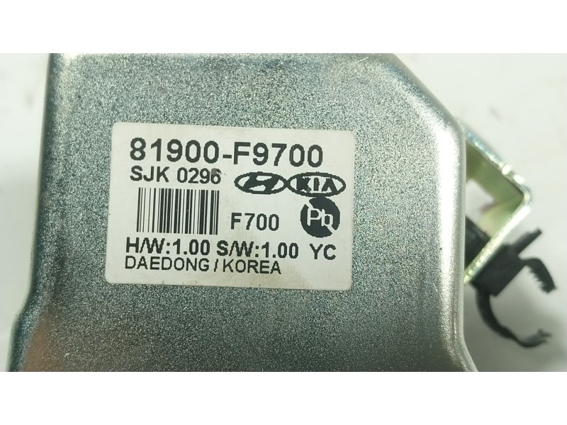 Recambio de antirrobo para hyundai i20 iii (bc3, bi3) 1.6 t-gdi referencia OEM IAM 81900F9700 81900F9700 