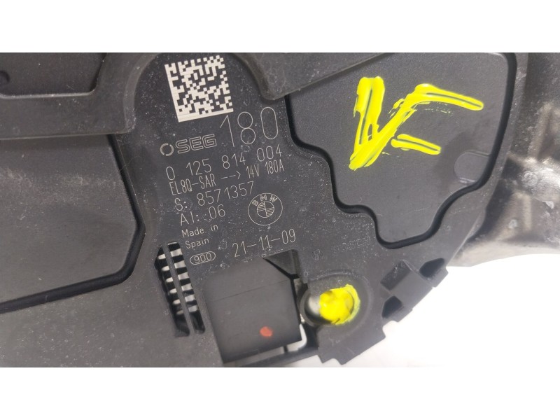 Recambio de alternador para bmw 5 (g30, f90) 530 d xdrive referencia OEM IAM 12318571357 0125814004 