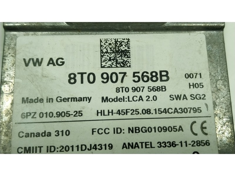 Recambio de modulo electronico para porsche cayenne (92a) 3.6 gts referencia OEM IAM  8T0907568B 