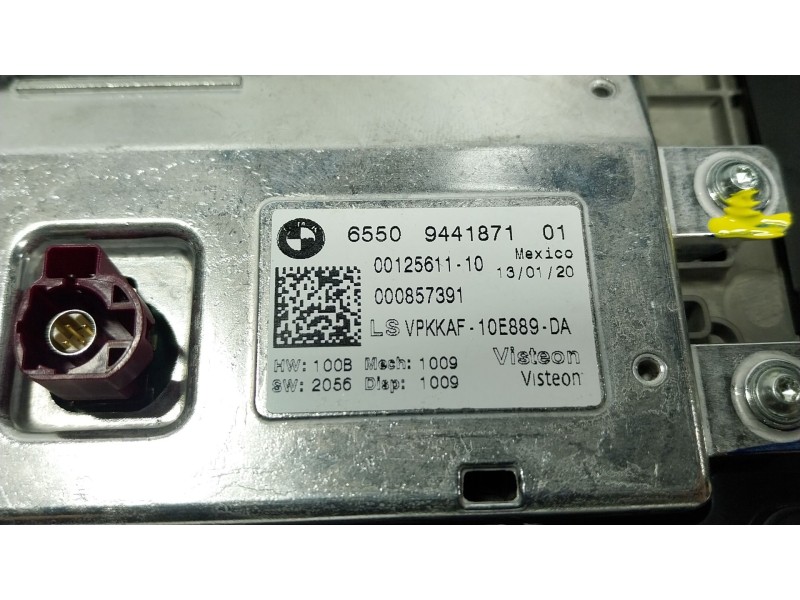 Recambio de pantalla multifuncion para bmw x6 (g06, f96) m referencia OEM IAM  6550944187101 