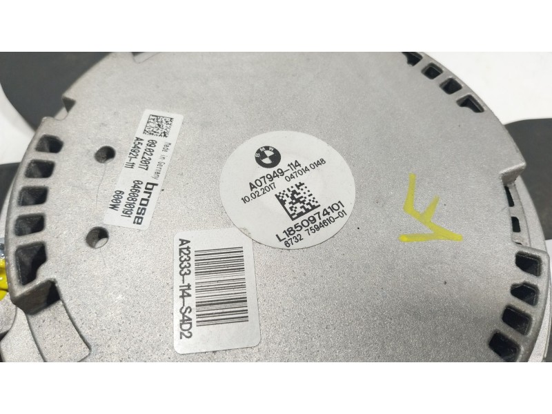 Recambio de electroventilador para bmw 6 gran coupe (f06) 640 i referencia OEM IAM  A07949114 
