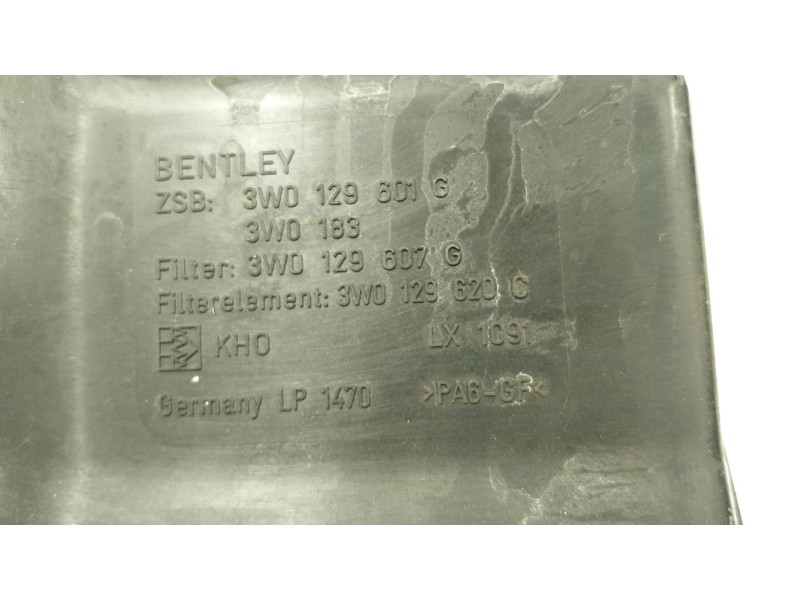 Recambio de filtro aire para bentley continental flying spur (3w_) 6.0 referencia OEM IAM  3W0129601G 