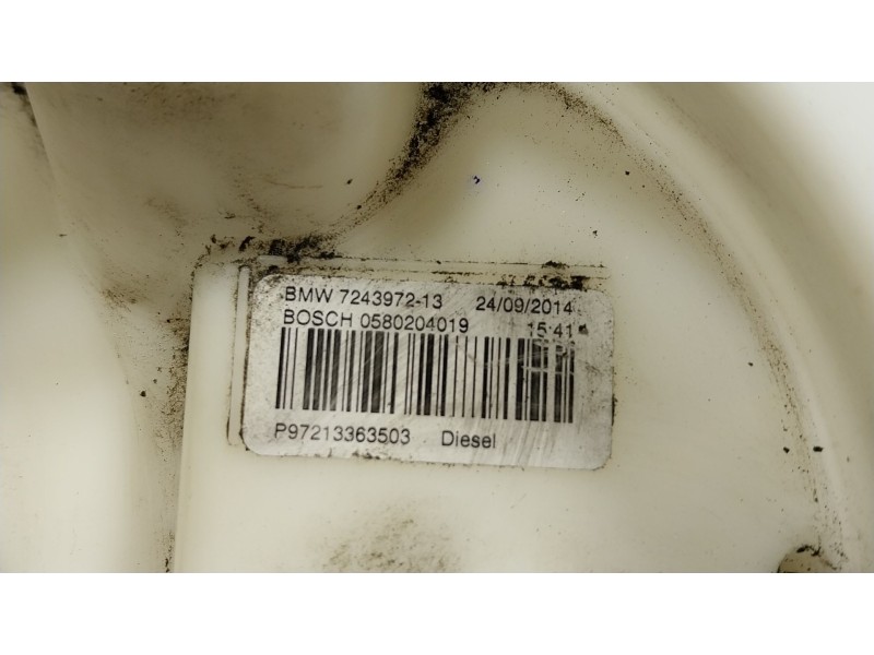 Recambio de aforador para bmw 3 (f30, f80) 320 d referencia OEM IAM  724397213 