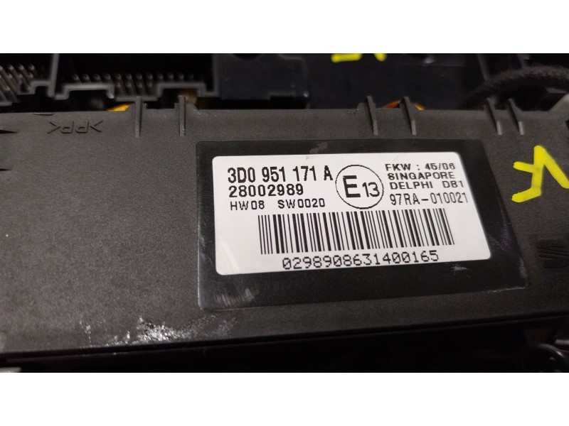 Recambio de piloto interior para bentley continental flying spur (3w_) 6.0 referencia OEM IAM  3D0951171A 