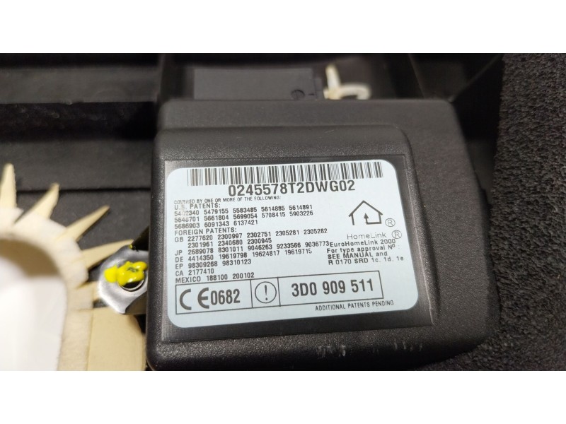 Recambio de piloto interior para bentley continental flying spur (3w_) 6.0 referencia OEM IAM  3D0951171A 