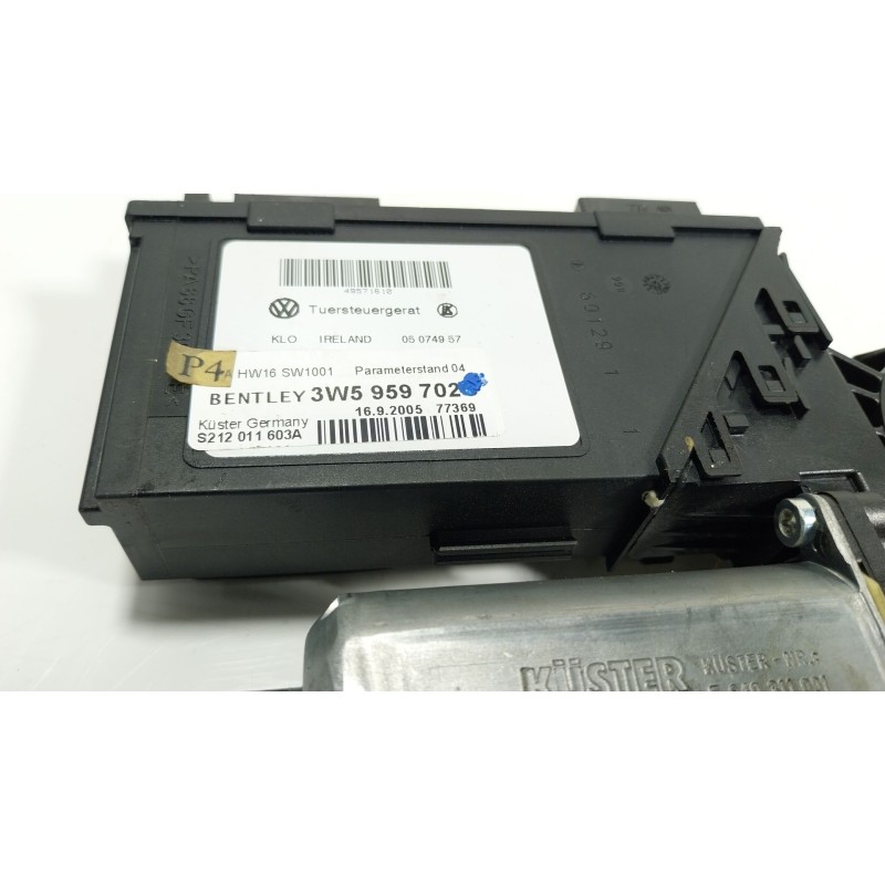 Recambio de motor elevalunas delantero izquierdo para bentley continental flying spur (3w_) 6.0 referencia OEM IAM  3W5959702C 