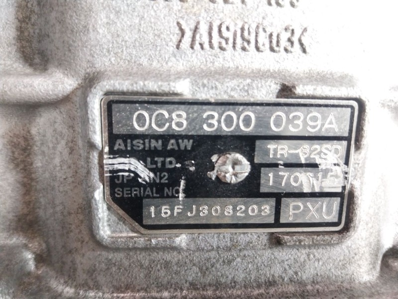 Recambio de caja cambios para porsche cayenne (92a) 3.6 gts referencia OEM IAM 95830001210 TRS2SD 