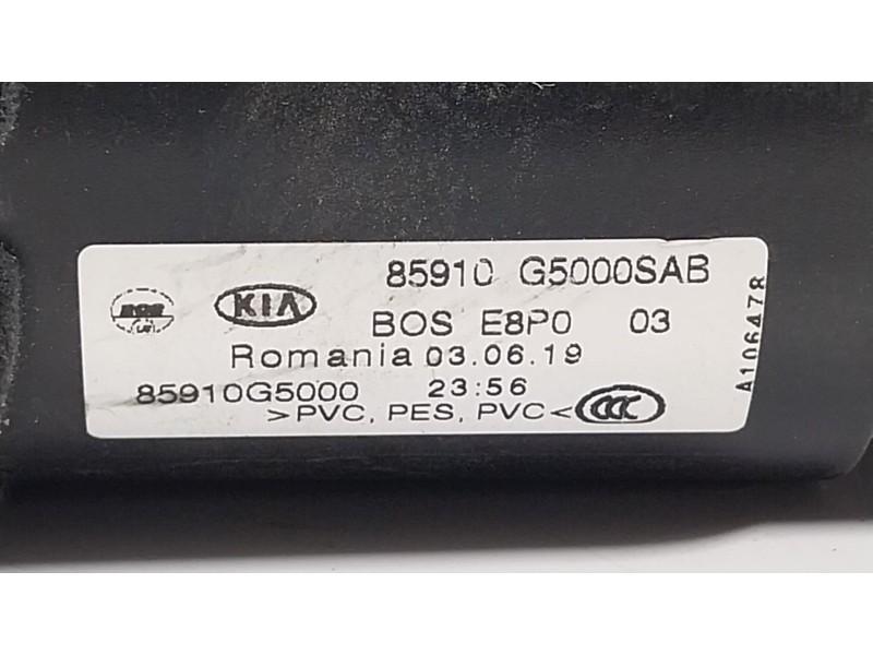 Recambio de bandeja trasera para kia niro i (de) 1.6 gdi hybrid referencia OEM IAM  85910G5000SAB 