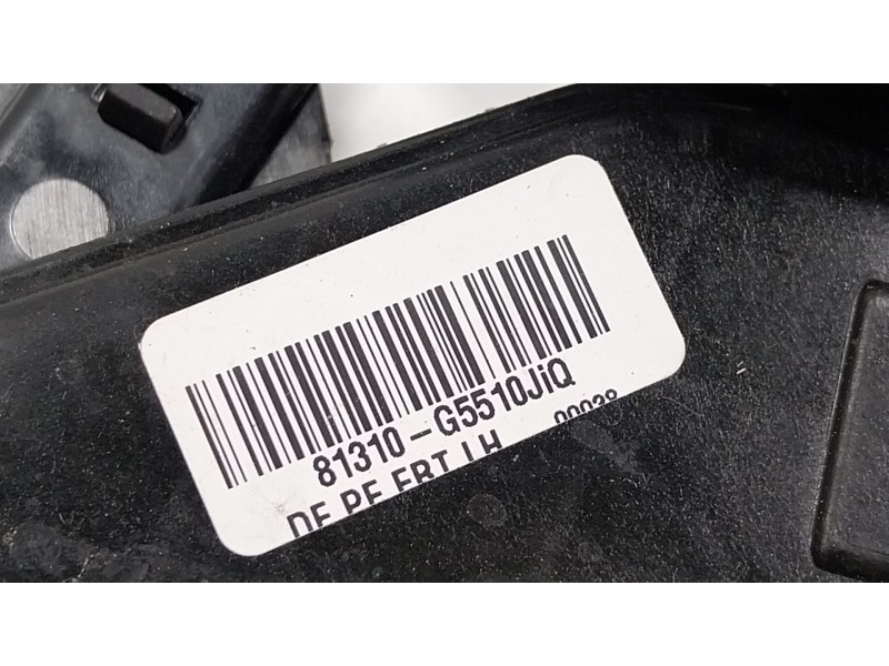 Recambio de cerradura puerta delantera izquierda para kia niro i (de) 1.6 gdi hybrid referencia OEM IAM  81310G5510 