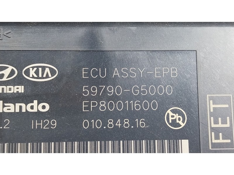 Recambio de modulo electronico para kia niro i (de) 1.6 gdi hybrid referencia OEM IAM  59790G5000 