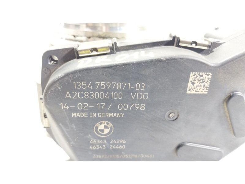 Recambio de caja mariposa para bmw 6 gran coupe (f06) 640 i referencia OEM IAM  13547597871 