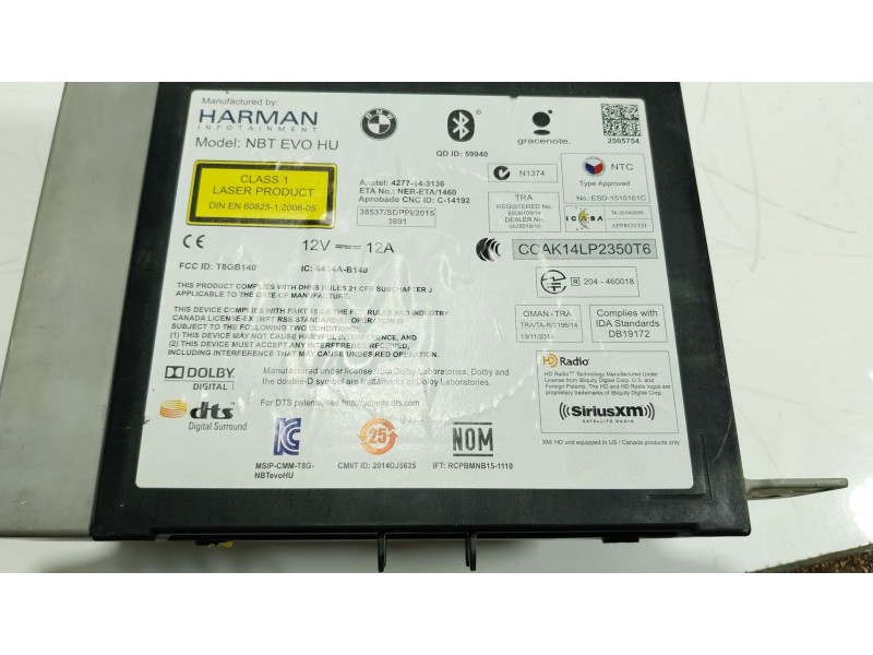 Recambio de sistema navegacion gps para bmw 6 gran coupe (f06) 640 i referencia OEM IAM  65128792246 