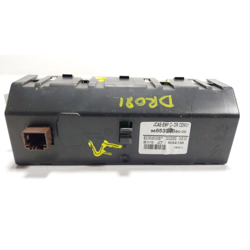Recambio de pantalla multifuncion para peugeot 508 i (8d_) 2.0 hdi referencia OEM IAM  9665334380 