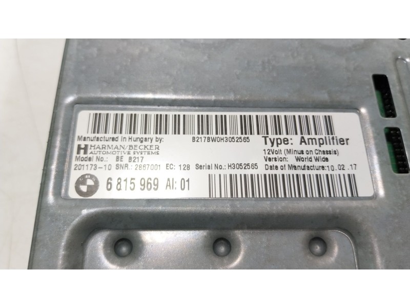Recambio de modulo electronico para bmw 6 gran coupe (f06) 640 i referencia OEM IAM  6815969 