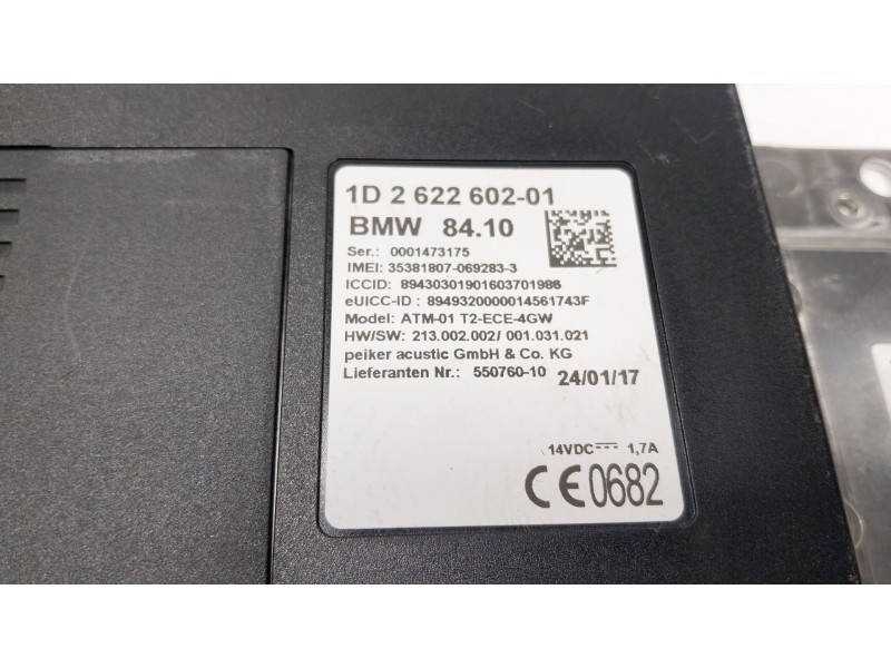 Recambio de modulo electronico para bmw 6 gran coupe (f06) 640 i referencia OEM IAM  262260201 