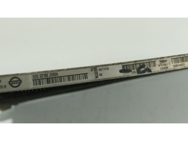 Recambio de condensador aire acondicionado para nissan qashqai i (j10, nj10) 1.6 referencia OEM IAM  995887DB 