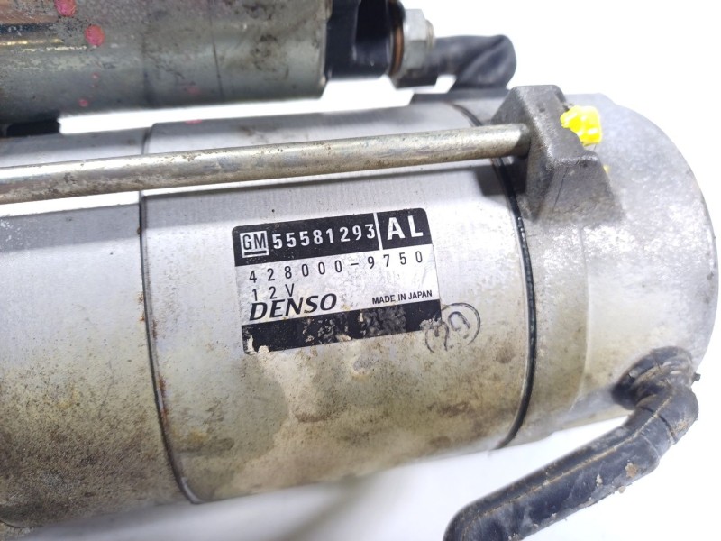 Recambio de motor arranque para opel insignia a (g09) 2.0 cdti (68) referencia OEM IAM  55581293 