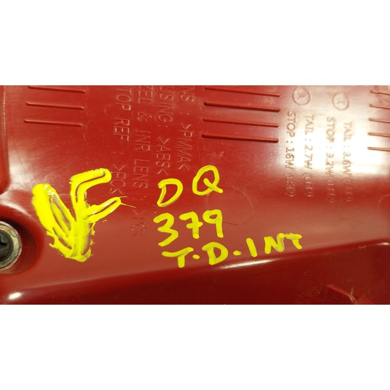 Recambio de piloto trasero derecho interior para kia niro i (de) 1.6 gdi hybrid referencia OEM IAM   