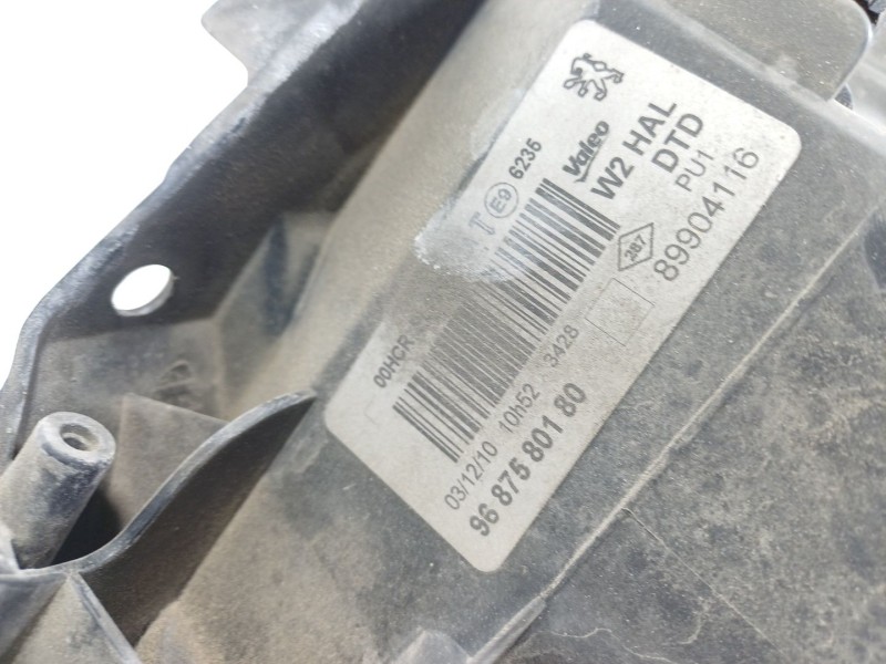 Recambio de faro derecho para peugeot 508 i (8d_) 2.0 hdi referencia OEM IAM  9687580180 