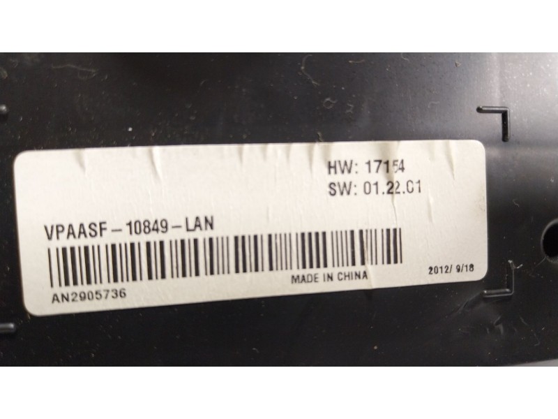 Recambio de cuadro instrumentos para nissan qashqai i (j10, nj10) 1.6 referencia OEM IAM  VPAASF10849LAN 