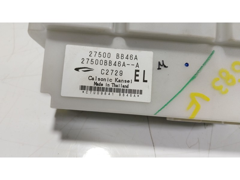 Recambio de mando climatizador para nissan qashqai i (j10, nj10) 1.6 referencia OEM IAM  27500BB46A 