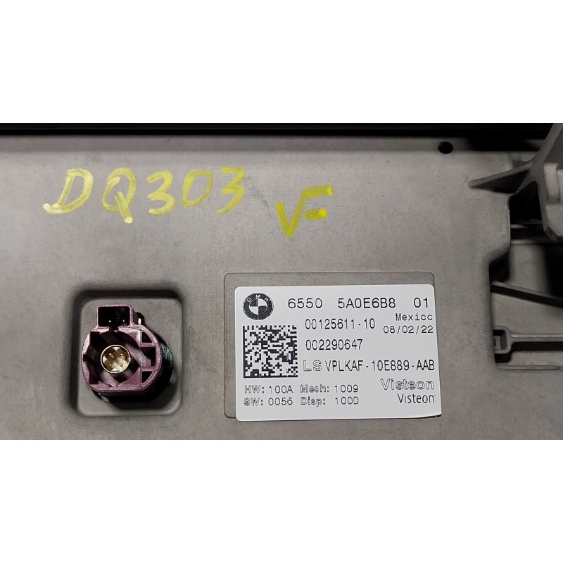 Recambio de pantalla multifuncion para bmw 8 gran coupe (g16, f93) 840 i xdrive referencia OEM IAM   