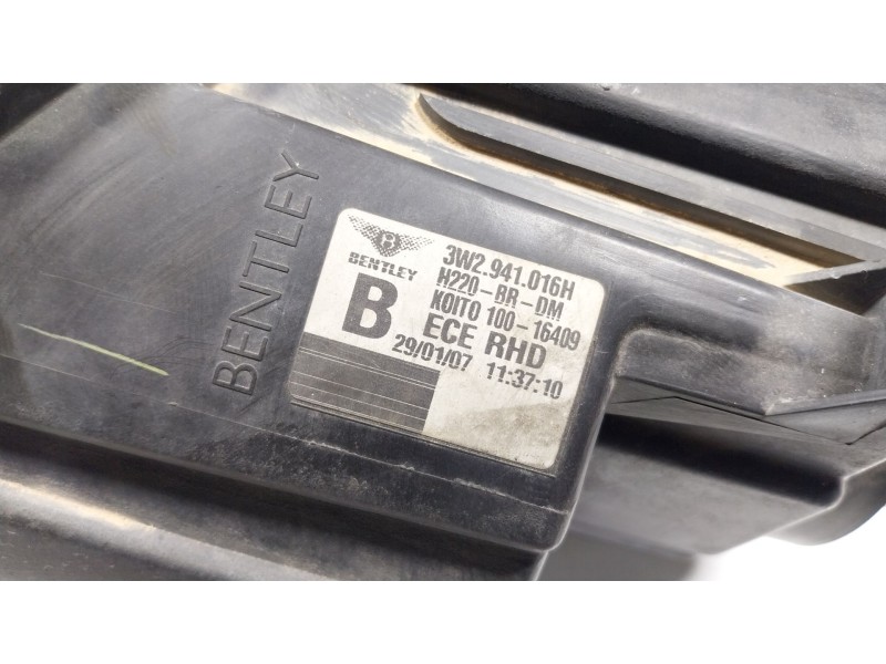 Recambio de faro derecho para bentley continental flying spur (3w_) 6.0 referencia OEM IAM  3W2941016H 