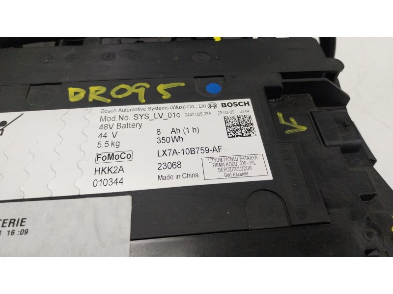 Recambio de bateria para ford focus iv (hn) 1.0 ecoboost mhev referencia OEM IAM  LX7A10B759AF 