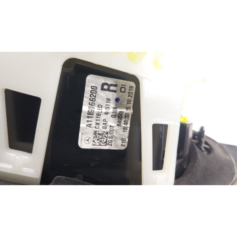 Recambio de piloto trasero derecho interior para mercedes-benz cla (c118) cla 200 (118.387) referencia OEM IAM  A1189066200 