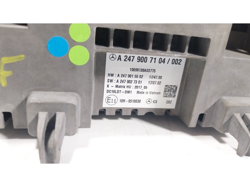 Recambio de cuadro instrumentos para mercedes-benz cla (c118) cla 200 (118.387) referencia OEM IAM  A2479015502 