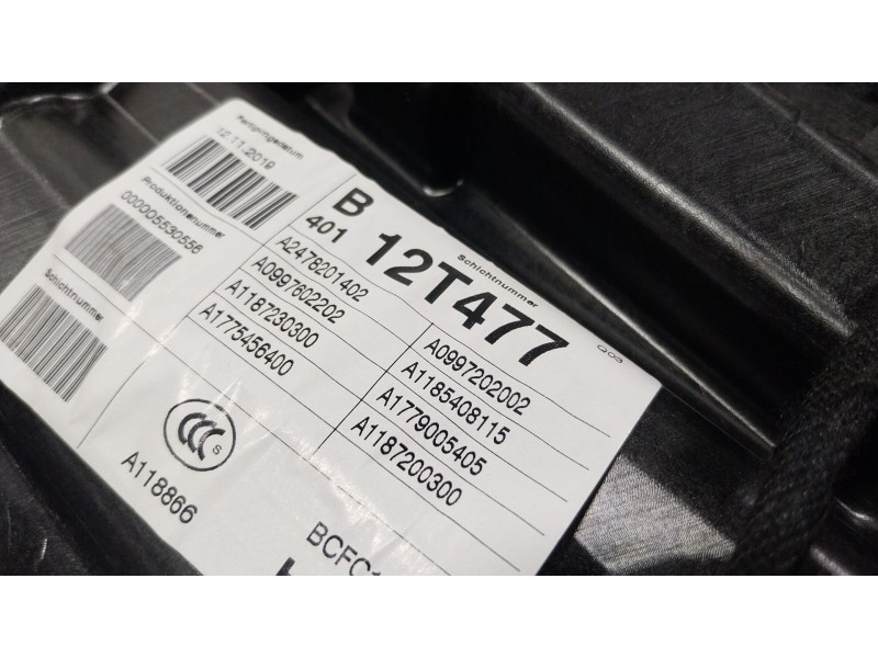 Recambio de elevalunas delantero derecho para mercedes-benz cla (c118) cla 200 (118.387) referencia OEM IAM  A247801402 