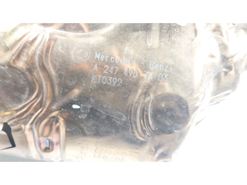 Recambio de catalizador para mercedes-benz cla (c118) cla 200 (118.387) referencia OEM IAM  A2474907403 