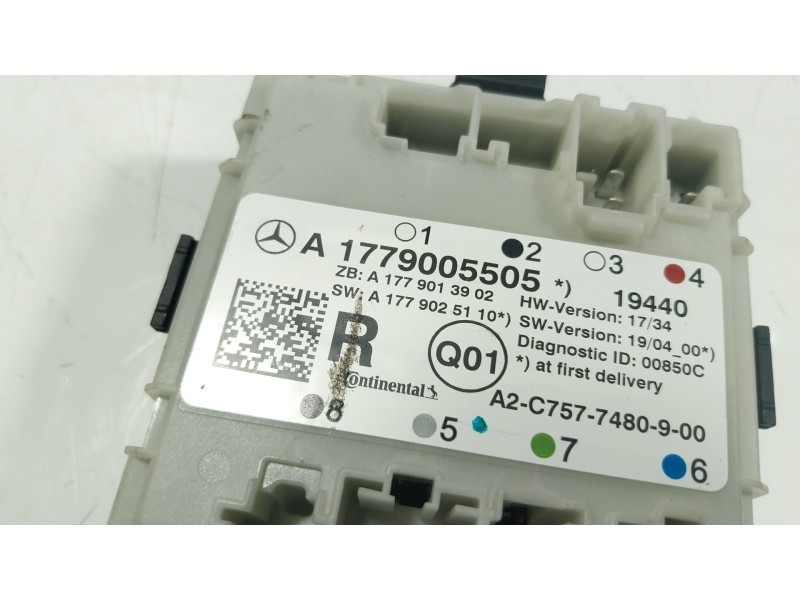 Recambio de modulo electronico para mercedes-benz cla (c118) cla 200 (118.387) referencia OEM IAM  A1779005505 