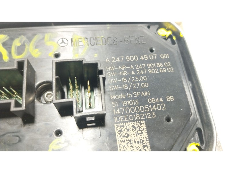 Recambio de centralita faros xenon para mercedes-benz cla (c118) cla 200 (118.387) referencia OEM IAM  A2479004907 