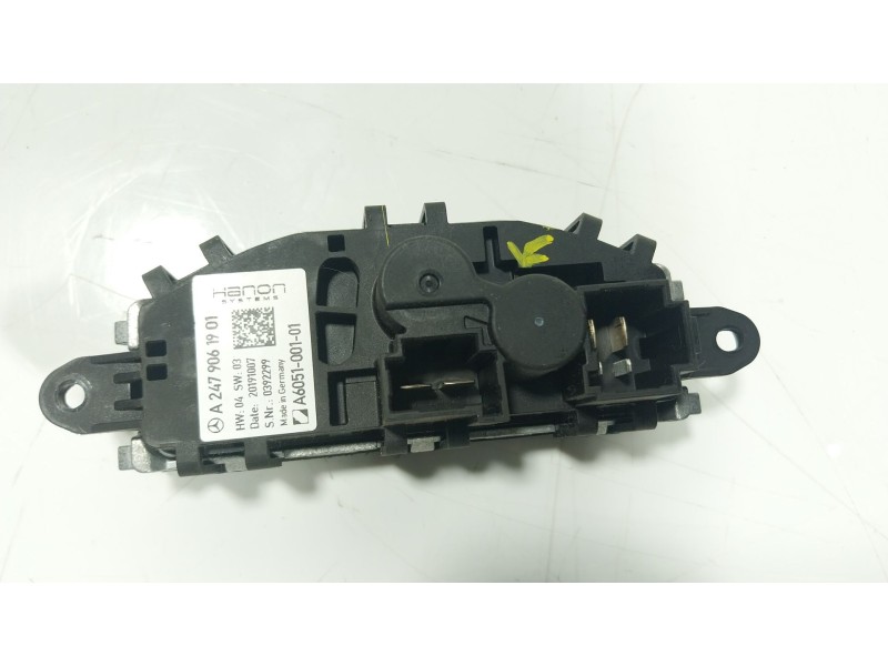 Recambio de resistencia calefaccion para mercedes-benz cla (c118) cla 200 (118.387) referencia OEM IAM  A2479061901 