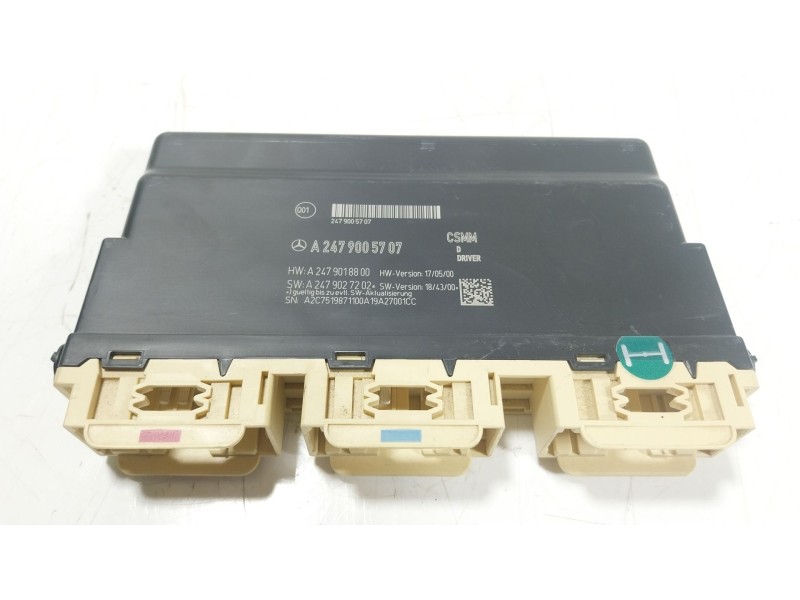 Recambio de modulo electronico para mercedes-benz cla (c118) cla 200 (118.387) referencia OEM IAM  A2479005707 