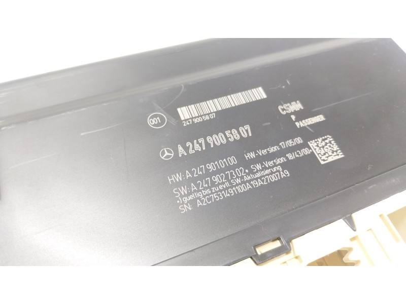 Recambio de modulo electronico para mercedes-benz cla (c118) cla 200 (118.387) referencia OEM IAM  A2479005807 