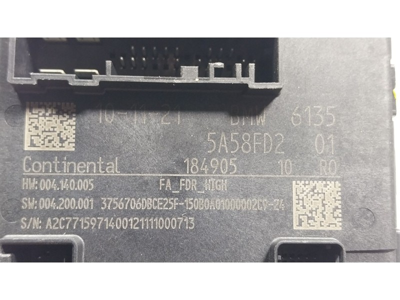 Recambio de modulo electronico para bmw 2 active tourer (u06) 220i mild hybrid referencia OEM IAM  61355A58FD201 